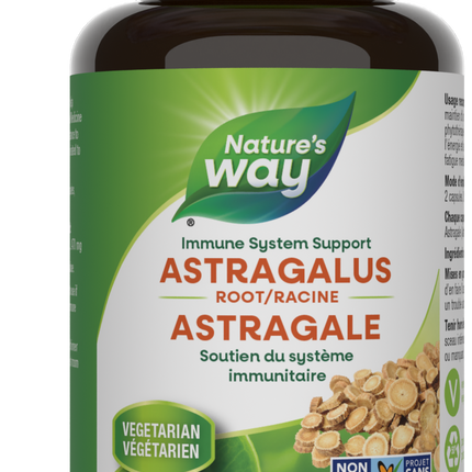 NATURE'S WAY ASTRAGALUS ROOT 100vcaps