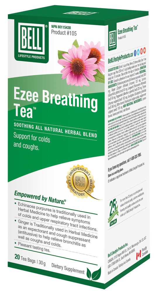 BELL EZEE BREATHING TEA #105 20bags