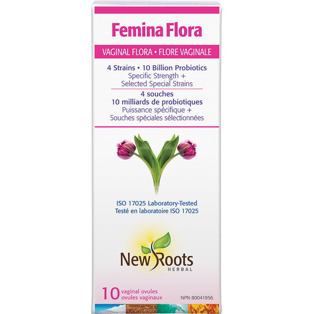 NEW ROOTS FEMINA FLORA 10 BILLION 10vaginal ovules (F)