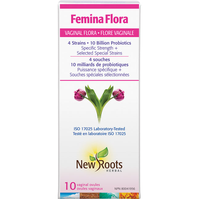 NEW ROOTS FEMINA FLORA 10 BILLION 10vaginal ovules (F)