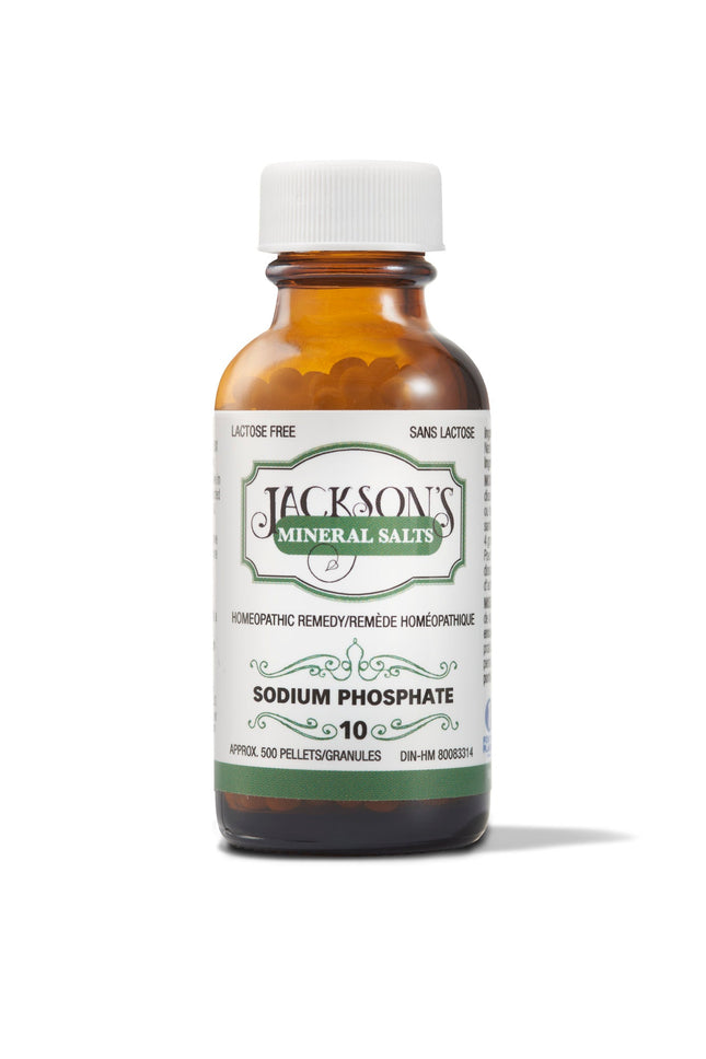 JACKSON'S NATURALS 礦物鹽 #10 磷酸鈉 500 粒