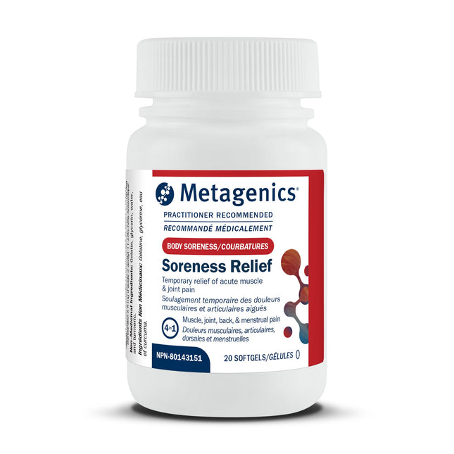 METAGENICS SORENESS RELIEF 60SFG