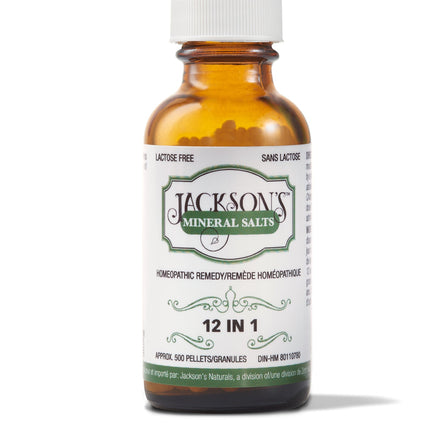 JACKSON'S NATURALS MINERAL SALTS 12 IN 1 500pellets
