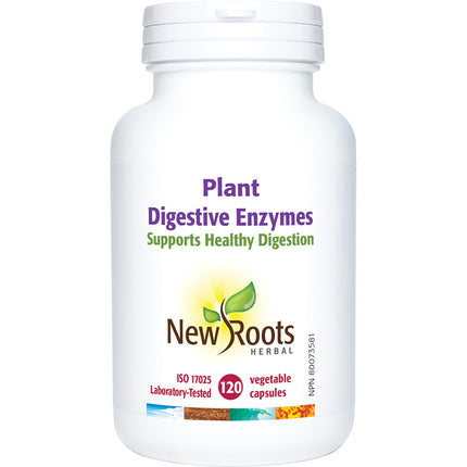 NEW ROOTS PLANT DIGESTIVE ENZYMES 120vcaps