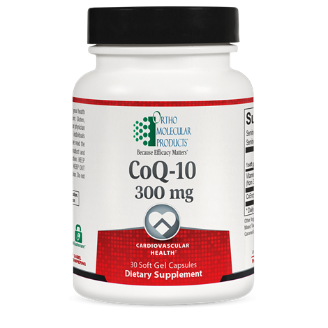 ORTHO MOLECULAR PRODUCTS COQ-10 300 MG 30CAPS