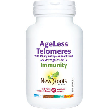 NEW ROOTS AGELESS TELOMERES 60caps
