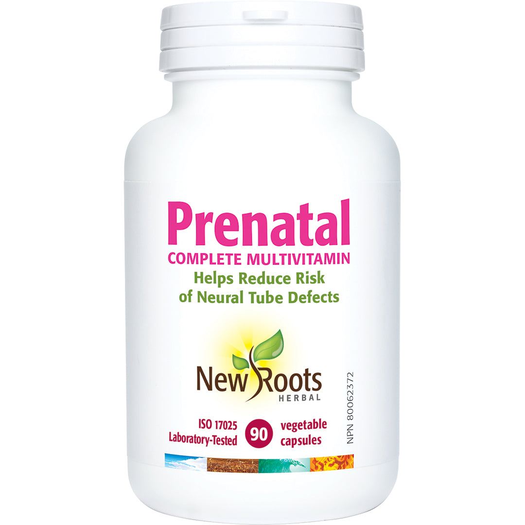 NEW ROOTS PRENATAL COMPLETE MULTIVITAMIN 90caps, 628747114349 ...