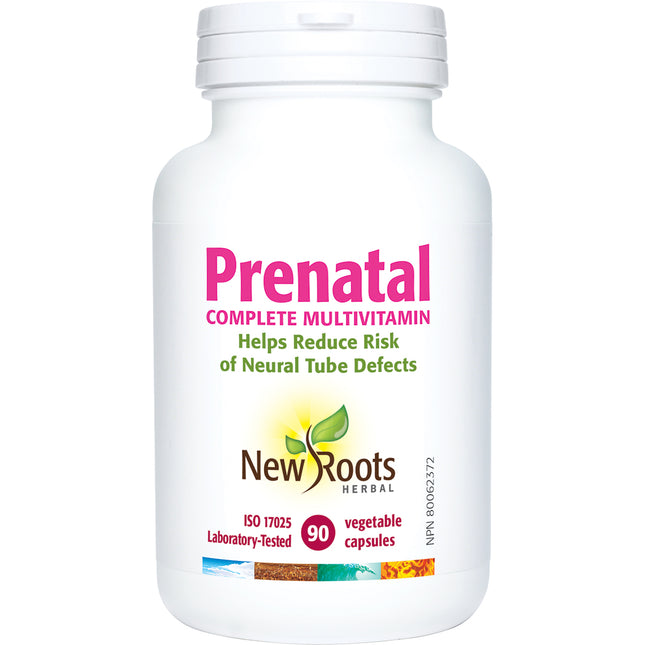 NEW ROOTS PRENATAL COMPLETE MULTIVITAMIN  90caps