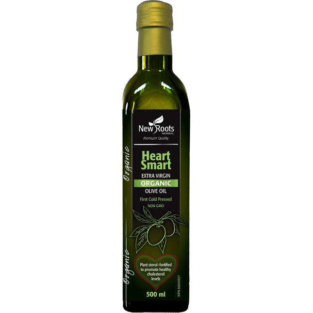NEW ROOTS HEART SMART EXTRA VIRGIN ORGANIC OLIVE 500ml