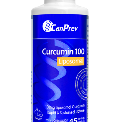 CANPREV LIPOSOMAL CURCUMIN100 (PEACH) 225ml