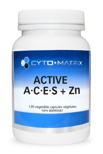 CYTO-MATRIX ACTIVE ACES + 鋅 120粒膠囊