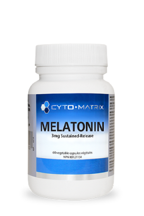 CYTO-MATRIX MELATONIN 3mg (SUSTAINED RELEASE) 60vcaps