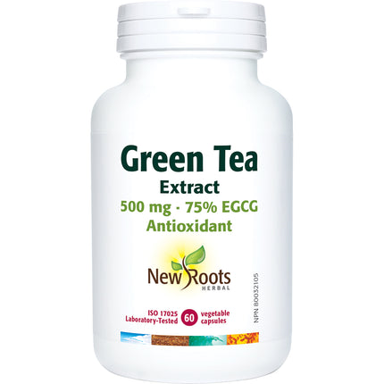 NEW ROOTS GREEN TEA EXTRACT 500mg 60vcaps