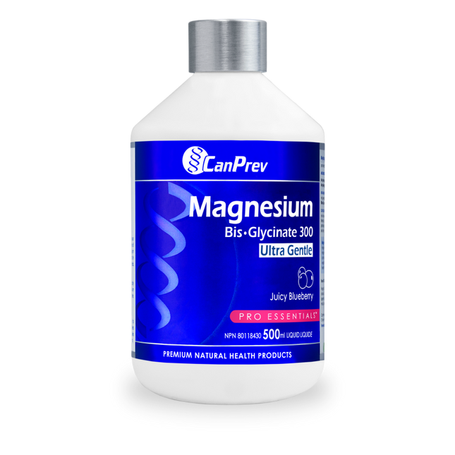 CANPREV MAGNESIUM BISGLYCINATE 300 ULTRA GENTLE BLUEBERRY 500ml