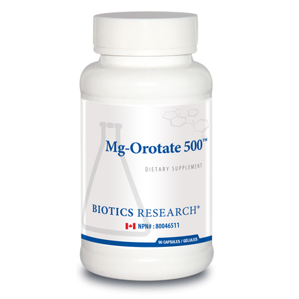 BIOTICS RESEARCH MG-OROTATE 500 90caps