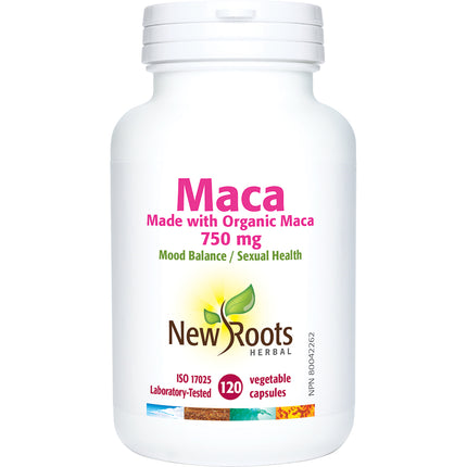 NEW ROOTS MACA 750mg 120caps