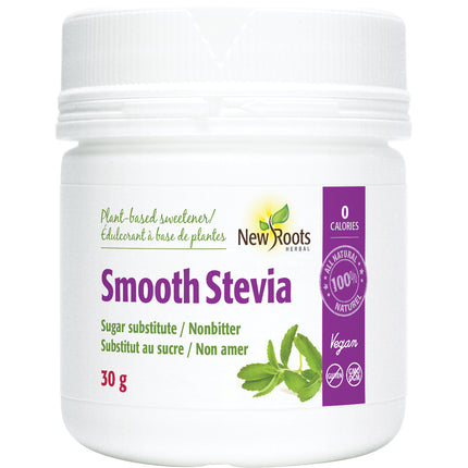 NEW ROOTS SMOOTH STEVIA 30g