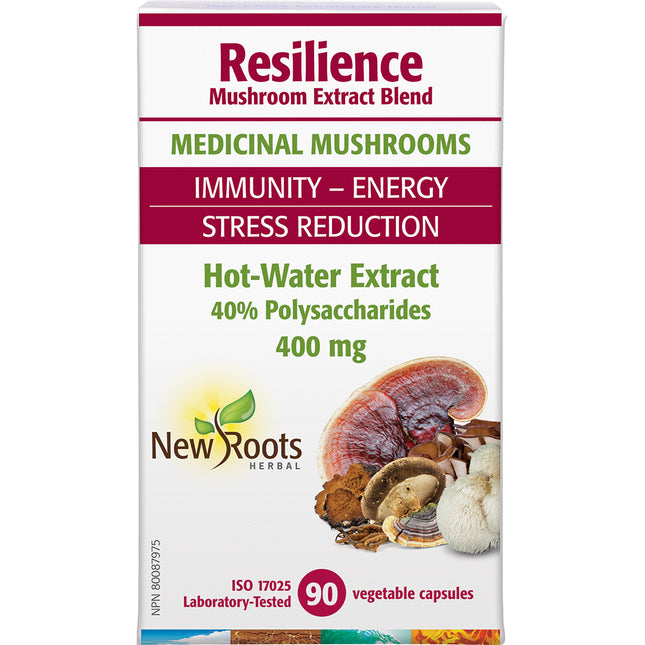 NEW ROOTS RESILIENCE MUSHROOM EXTRACT BLEND 90caps