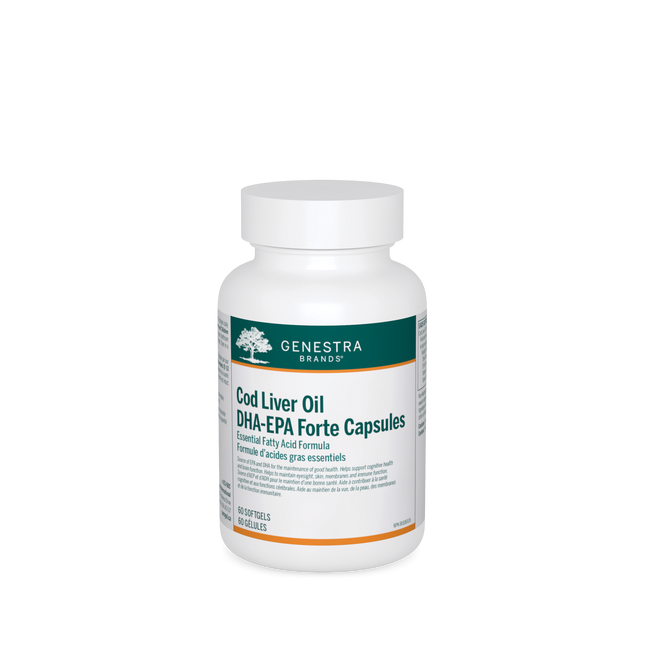 GENESTRA BRANDS COD LIVER OIL DHA-EPA FORTE 60caps
