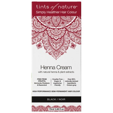 TINTS OF NATURE HENNA CREAM BLACK 70ml