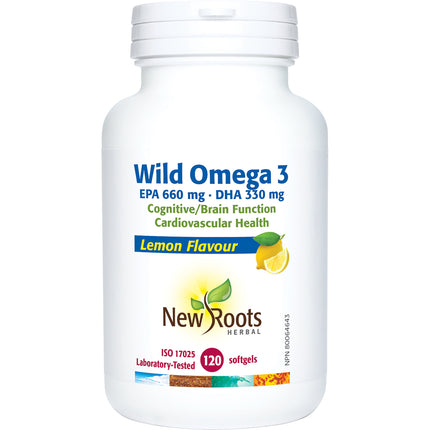 NEW ROOTS WILD OMEGA 3 66:33 加柠檬 120sg