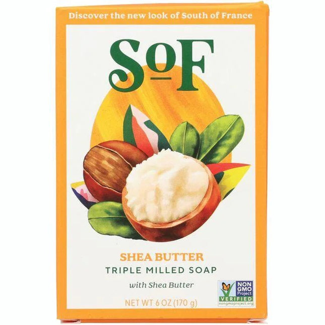 SOUTH OF FRANCE SHEA BUTTER BAR SOAP 170g