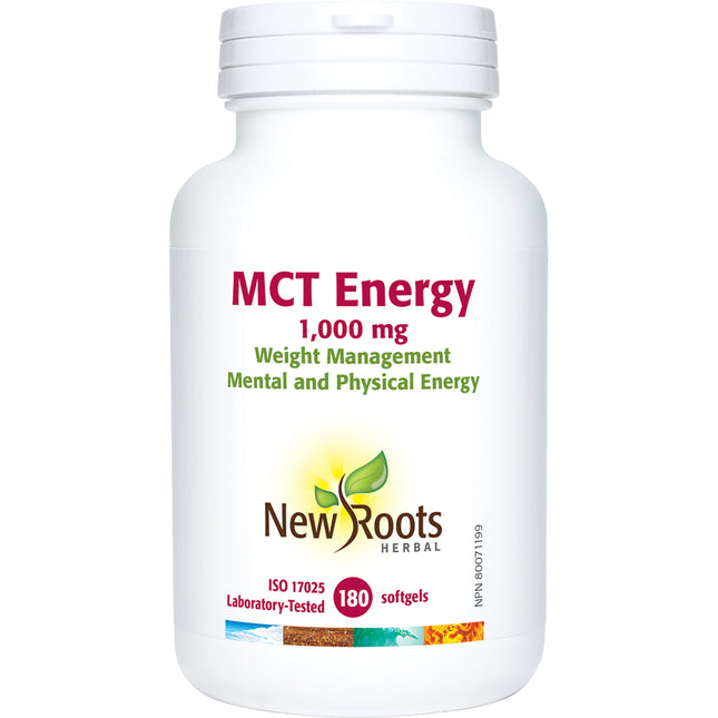 NEW ROOTS MCT ENERGY 1,000mg 180sg