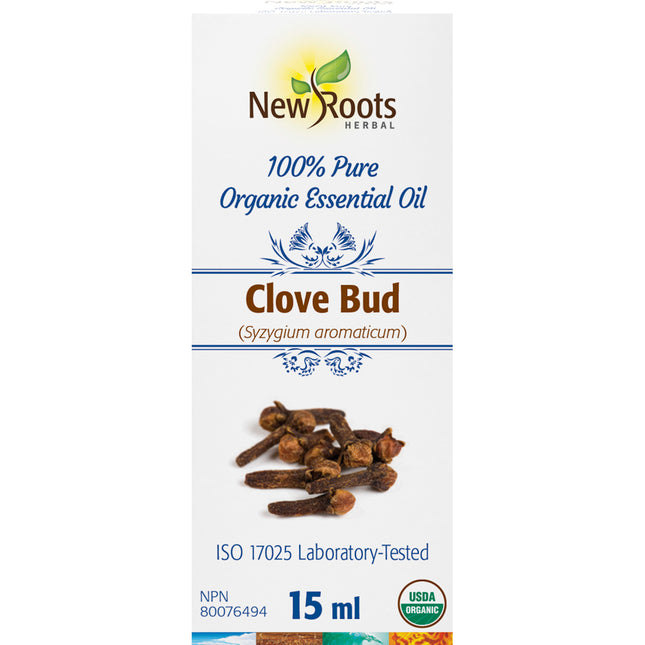 NEW ROOTS CLOVE BUD ESSENTIAL OIL 15ml