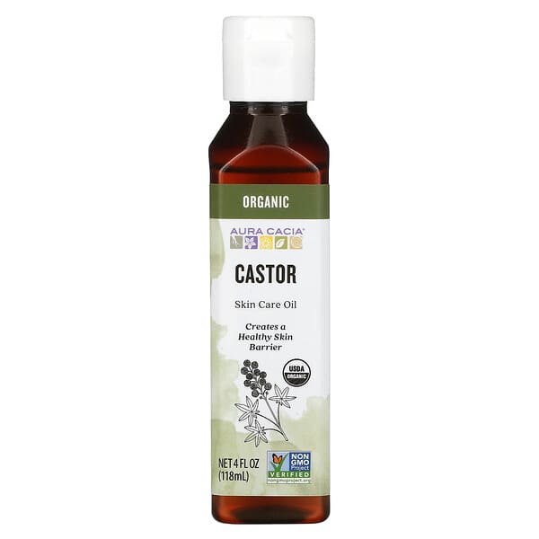 AURA CACIA ORGANIC CASTOR OIL 118ml