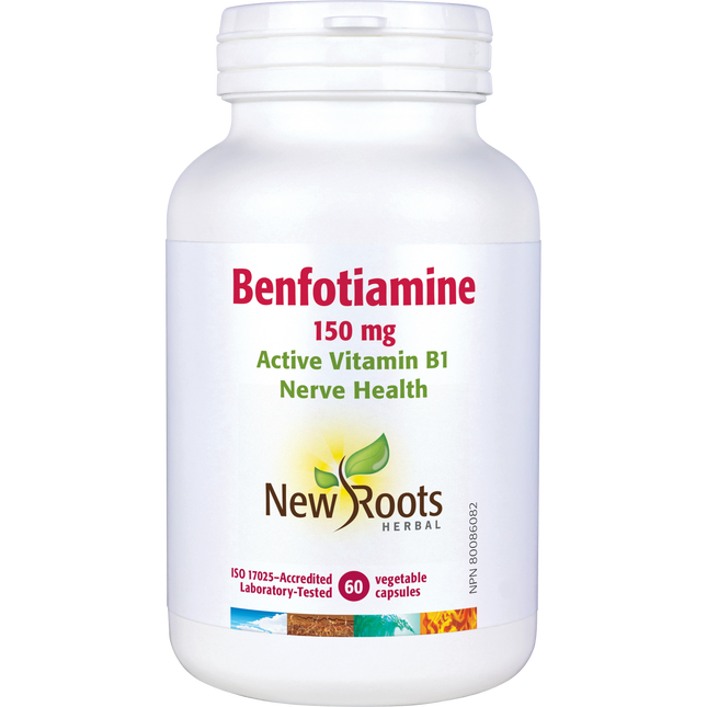 NEW ROOTS BENFOTIAMINE 150mg 60caps