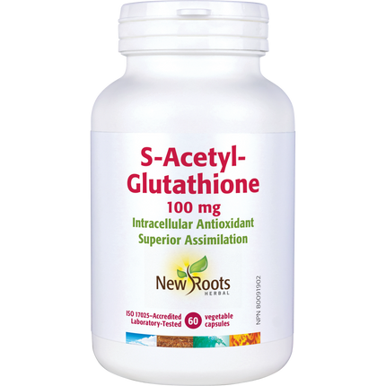 NEW ROOTS S-ACETYL-GLUTATHIONE 100mg 60caps