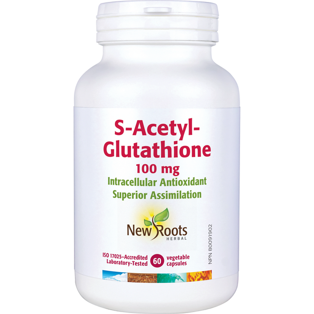 NEW ROOTS S-ACETYL-GLUTATHIONE 100mg 60caps