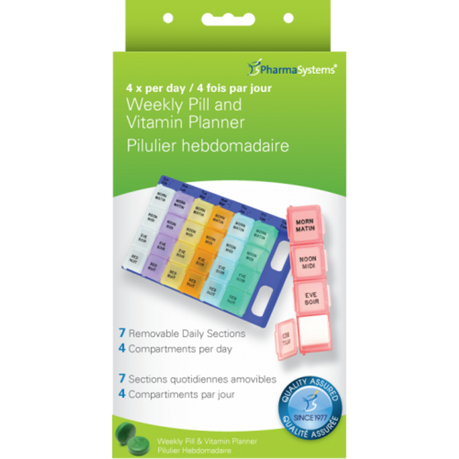 每週藥丸計劃表 PS118