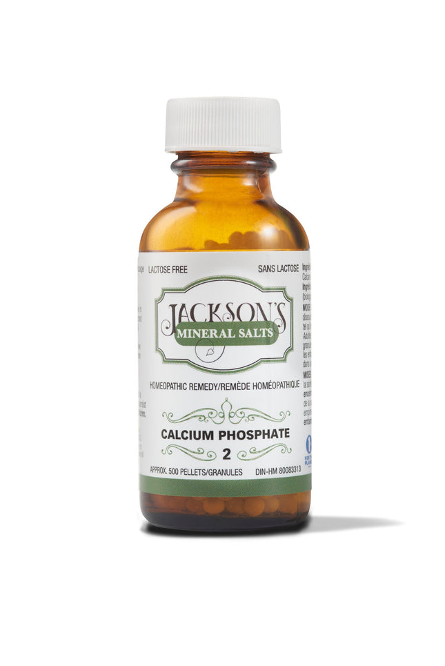 JACKSON'S NATURALS 礦物鹽 #2 磷酸鈣 500 粒