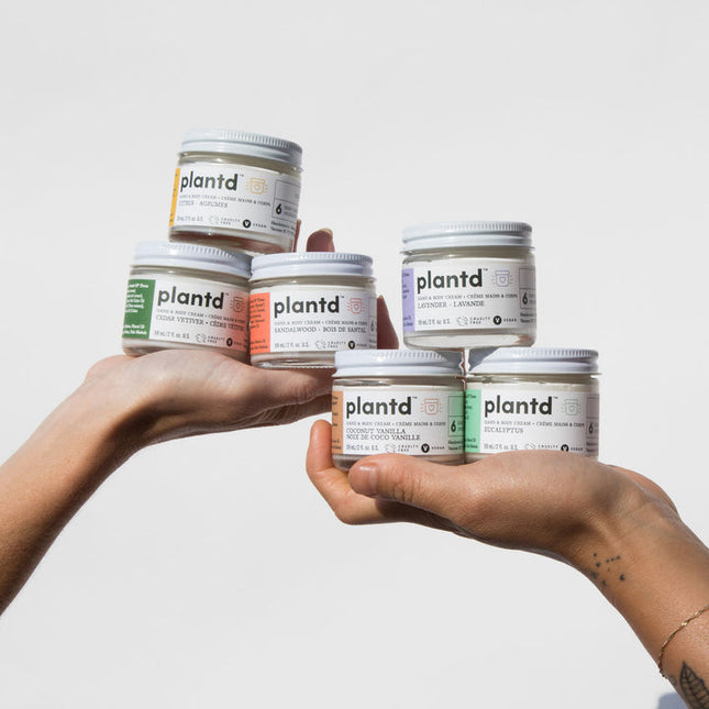 PLANTD SKINCARE HAND & BODY CERAM - LAVENDER  59ml