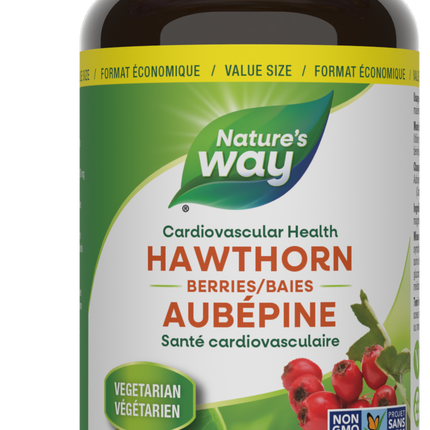 NATURES WAY HAWTHORN BERRIES 180vcap