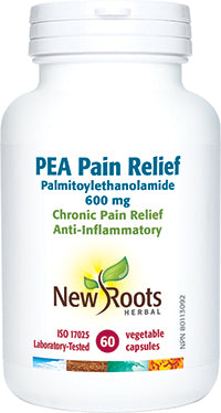 NEW ROOTS PEA PAIN RELIEF 600mg 60caps