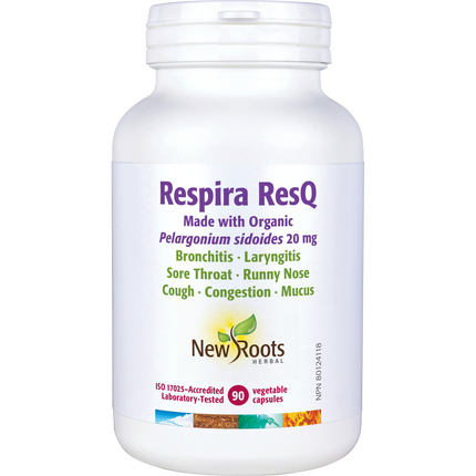 NEW ROOTS RESPIRA RESQ 90VCAPS