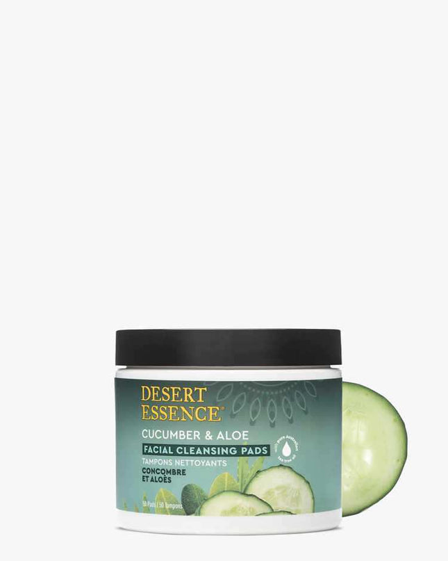 DESERT ESSENCE CUCUMBER ALOE FACIAL PADS