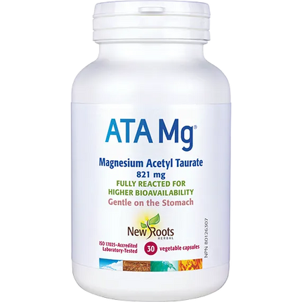 NEW ROOTS ATA MG MAGNESIUM ACETYL TAURATE