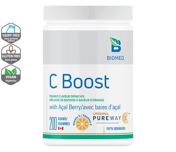 BIOMED C BOOST DRINK MIX WITH ACAI BERRY 200g