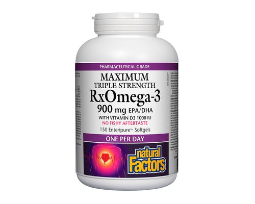 NATURAL FACTORS RX OMEGA3 VITAMIN D3 150sg