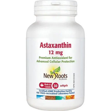 NEW ROOTS ASTAXANTHIN 12MG 30SG