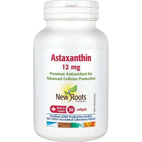 NEW ROOTS ASTAXANTHIN 12MG 30SG