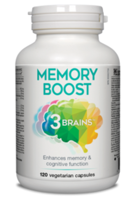 3 BRAINS MEMORY BOOST 120vcaps