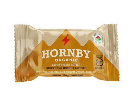 HORNBY ORGANIC BAR CAROB PEANUT BUTTER 80G