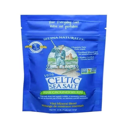 CELTIC SEA SALT FINE GROUND RESEALABLE BAG 114g