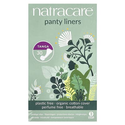 NATRACARE PANTY LINERS THONG TANGA 30pcs