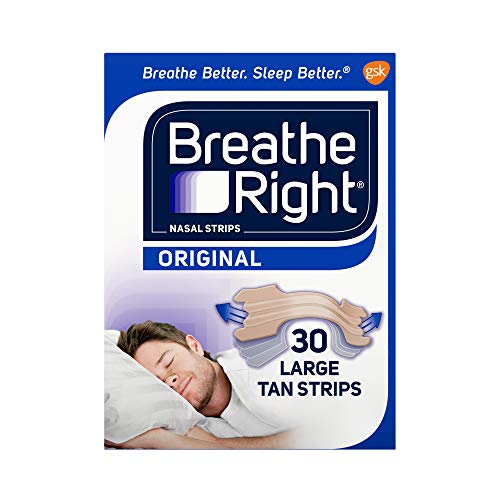 BREATHE RIGHT NASAL STRIPS LARGE TAN 30ct