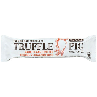 TRUFFLE PIG BAR DARK PEANUT BUTTER 40G